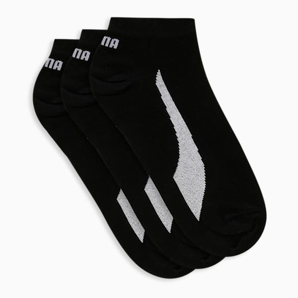 Sneaker Socks Pack of 3, PUMA Black-PUMA Black-PUMA Black, extralarge-IND