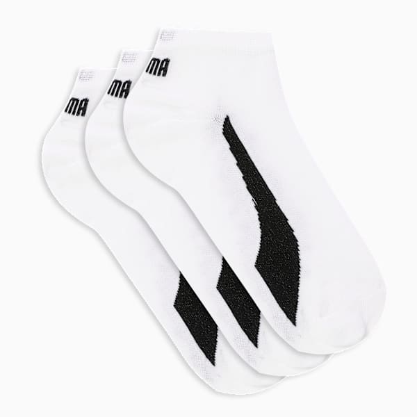 Sneaker Socks Pack of 3, PUMA White-PUMA White-PUMA White, extralarge-IND