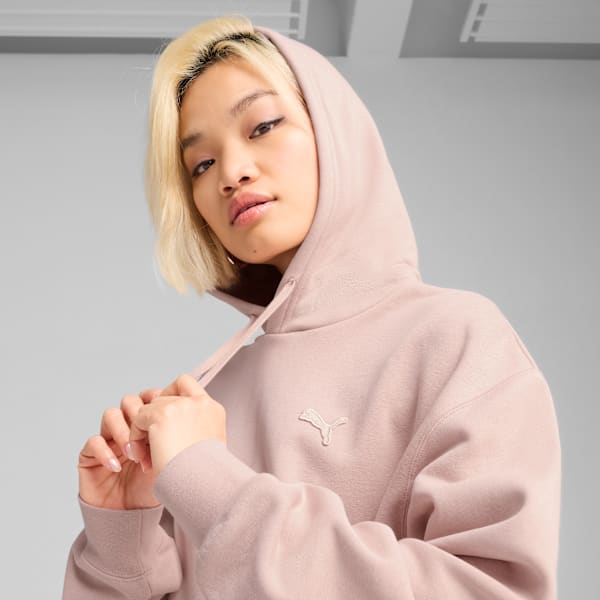 Essentials Elevated Hoodie Unisex, Rose Quartz, extralarge