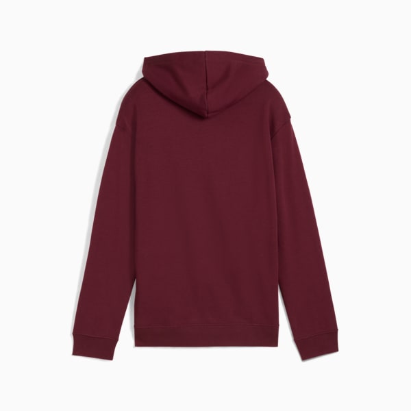 PUMA Class Relaxed Hoodie Youth, Ruby Shimmer, extralarge