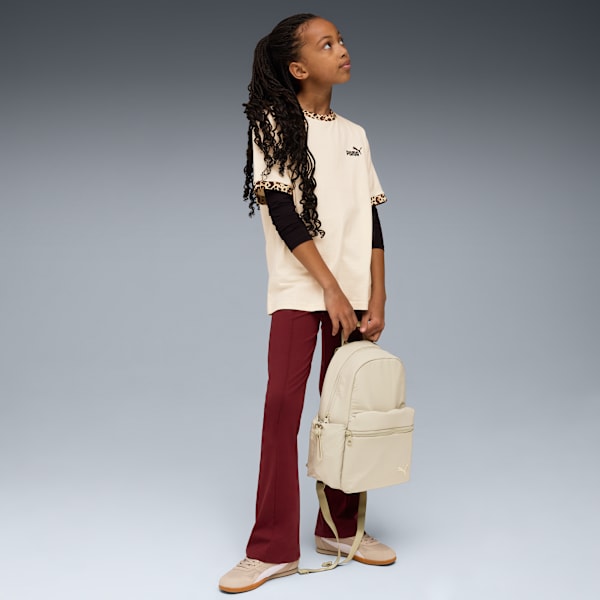 PUMA Class Flared Leggings Youth, Ruby Shimmer, extralarge