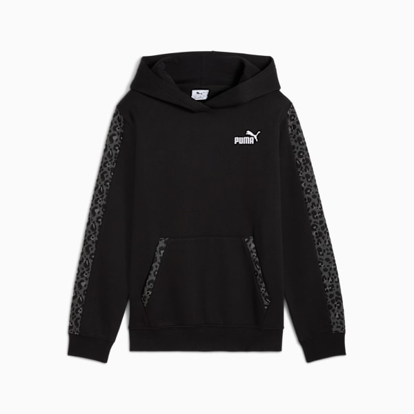 ESS GRAPHIC Animal Hoodie Youth, PUMA Black, extralarge