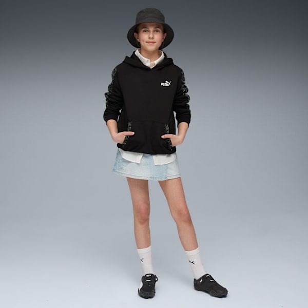 Essentials Graphic Animal Hoodie Youth, PUMA Black, extralarge-GBR