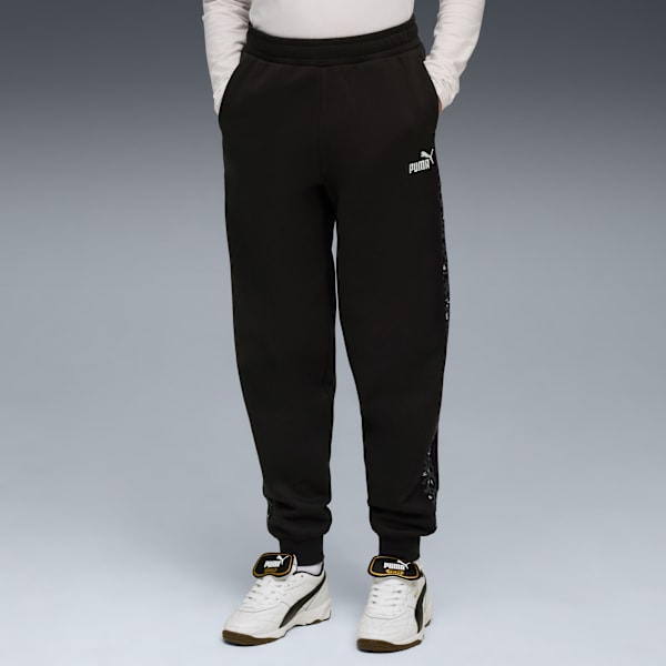 Essentials Graphic Animal Pants Youth, PUMA Black, extralarge