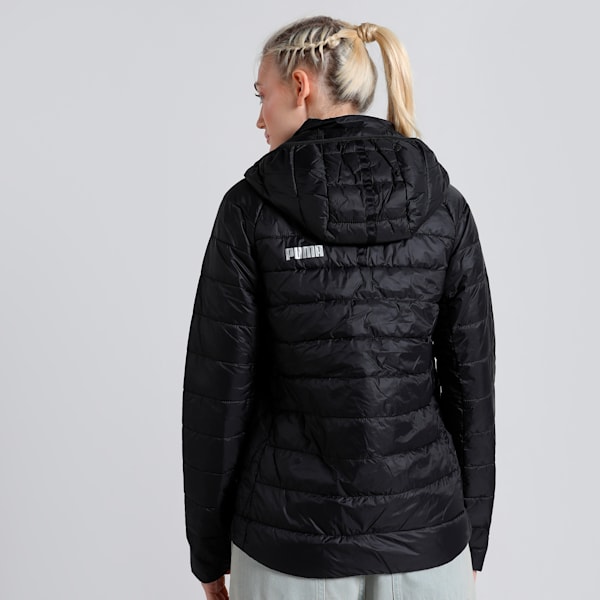 PackLITE PWRWarm Women's Slim Fit Hooded Jacket, PUMA Black, extralarge-IND