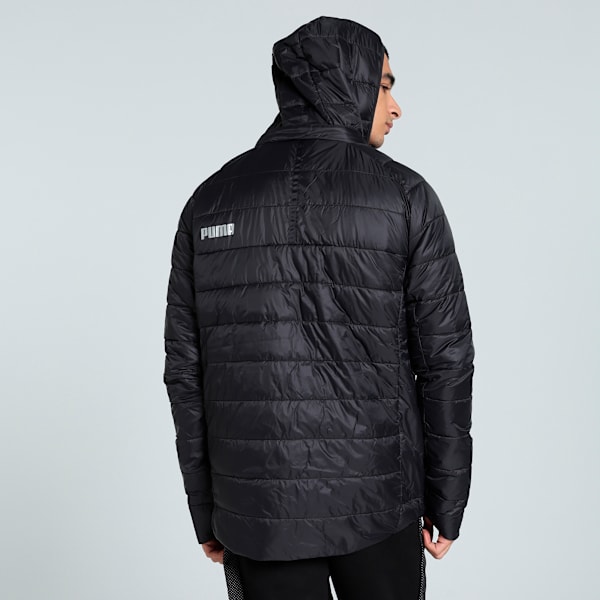 PackLITE PWRWarm Men's Slim Fit Hooded Jacket, PUMA Black, extralarge-IND