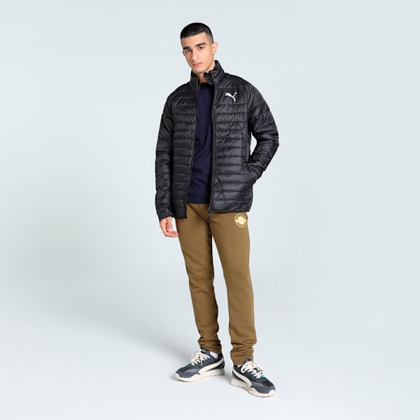PackLITE Men's Slim Fit Padded Jacket, PUMA Black, extralarge-IND