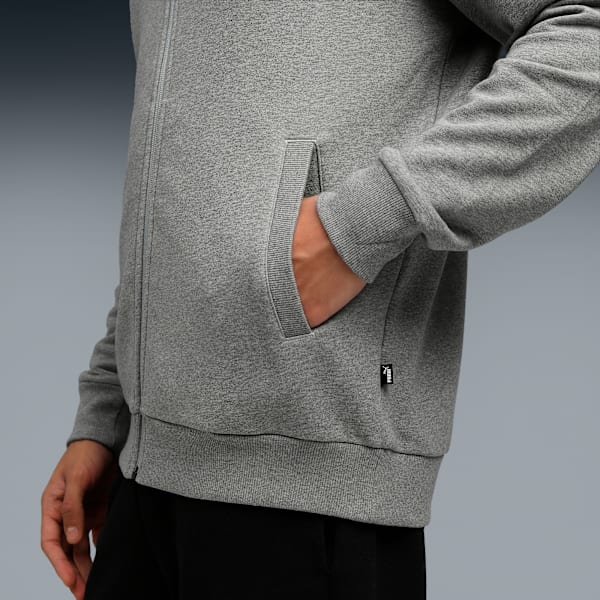 Essentials Men's Fleece Track Suit, Medium Gray Heather, extralarge-IND