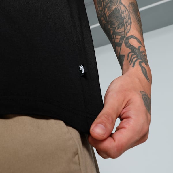 Men's Jersey Polo, Puma Black, extralarge-IND