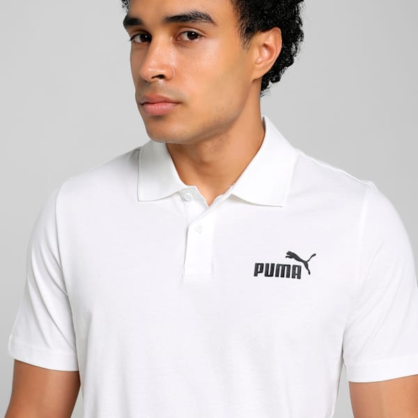 Men's Jersey Polo, Puma White, extralarge-IND