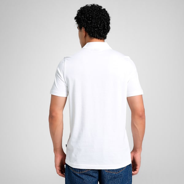 Men's Jersey Polo, Puma White, extralarge-IND