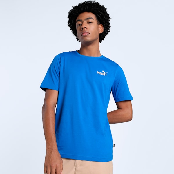 Men's Small Logo Tee, Puma Royal, extralarge-IND