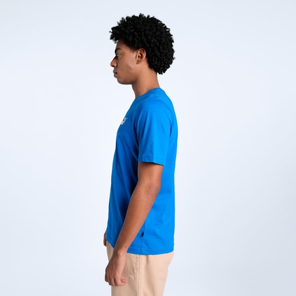 Men's Small Logo Tee, Puma Royal, extralarge-IND