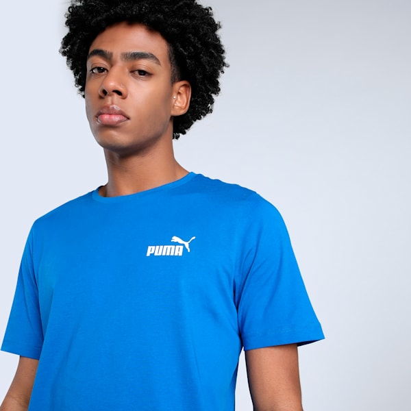 Men's Small Logo Tee, Puma Royal, extralarge-IND