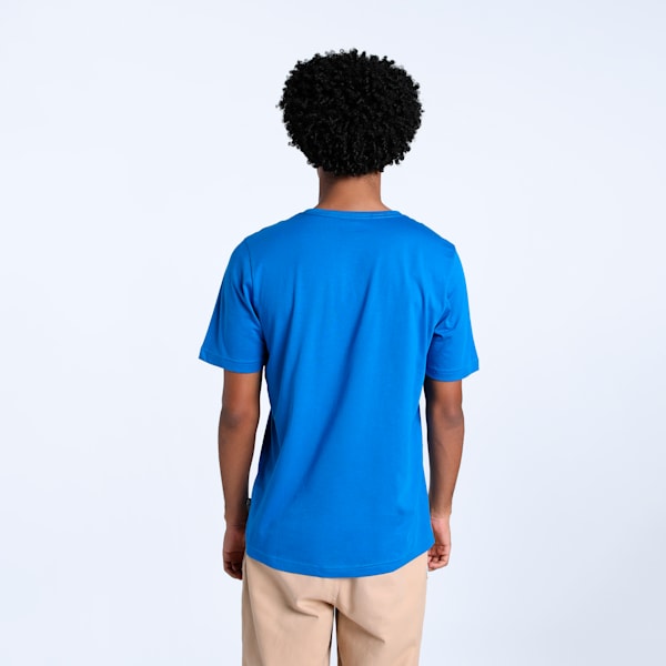 Men's Small Logo Tee, Puma Royal, extralarge-IND