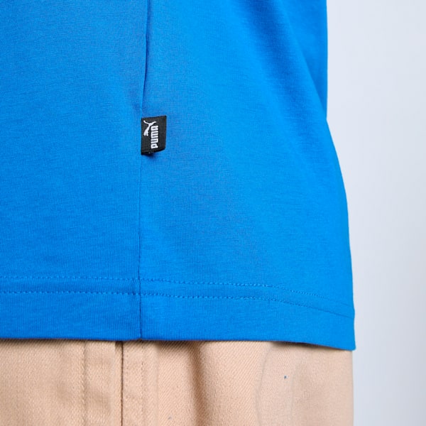 Men's Small Logo Tee, Puma Royal, extralarge-IND