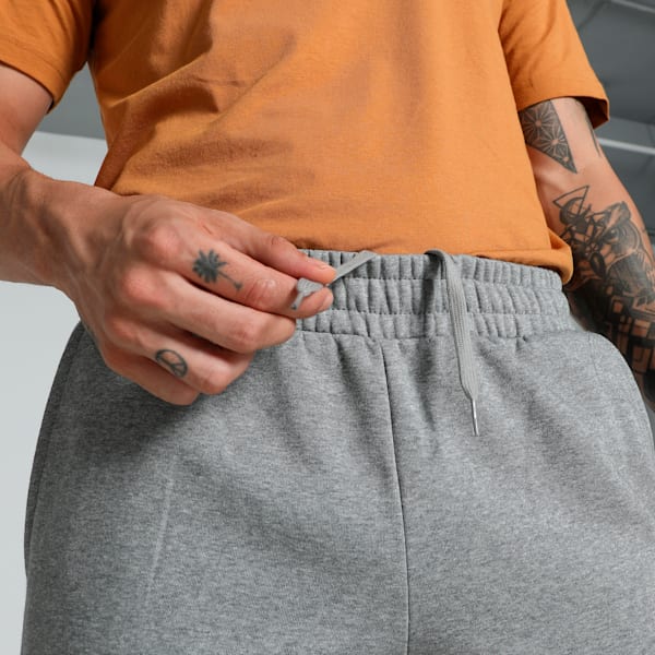 Men's Classic Logo Pants, Medium Gray Heather-Cat, extralarge-IND