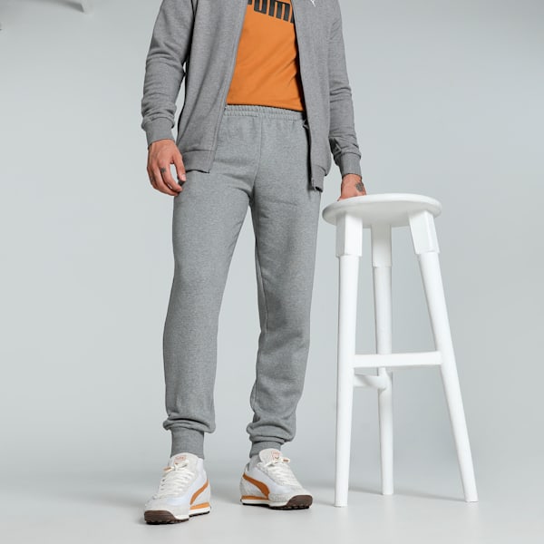 Men's Classic Logo Pants, Medium Gray Heather-Cat, extralarge-IND