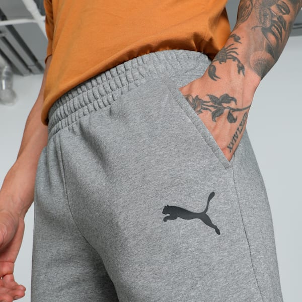Men's Classic Logo Pants, Medium Gray Heather-Cat, extralarge-IND