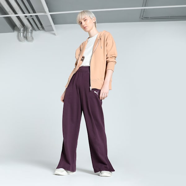 HER Women's Full-Zip Relaxed Fit Hoodie, Dusty Tan, extralarge-IND