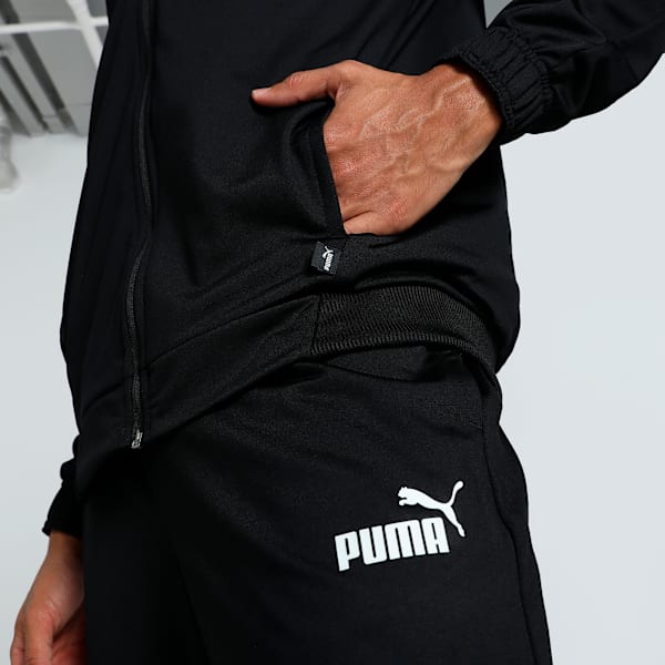 Men's Baseball Tricot Suit, PUMA Black, extralarge-IND