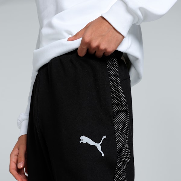 EVOSTRIPE Men's Slim Fit Pants, PUMA Black-Cat, extralarge-IND