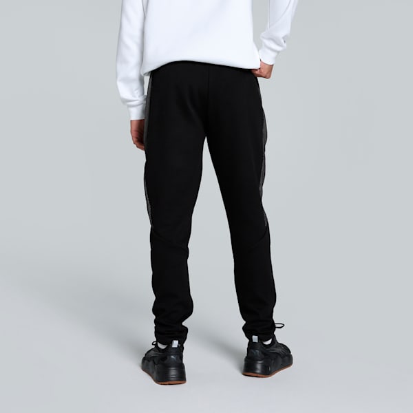 EVOSTRIPE Men's Slim Fit Pants, PUMA Black-Cat, extralarge-IND