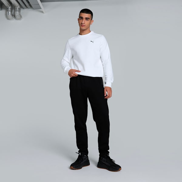 EVOSTRIPE Men's Slim Fit Pants, PUMA Black-Cat, extralarge-IND