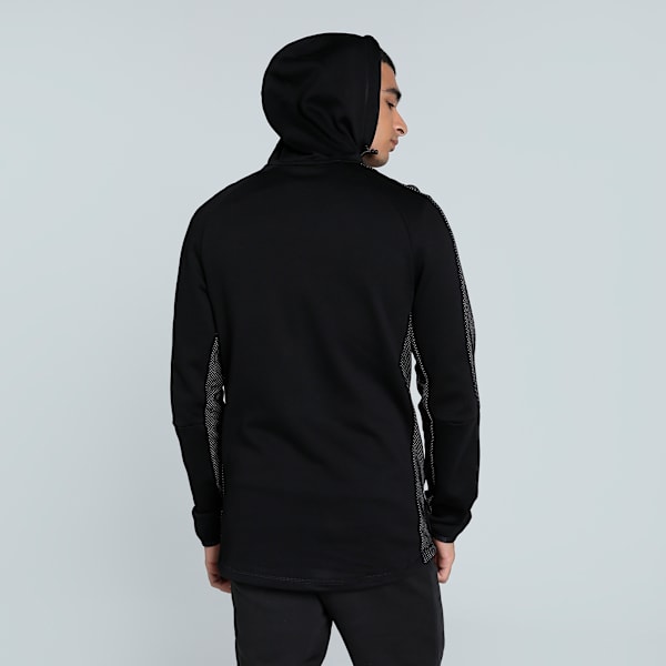 EVOSTRIPE Full-Zip Men's Slim Fit Hoodie, PUMA Black, extralarge-IND