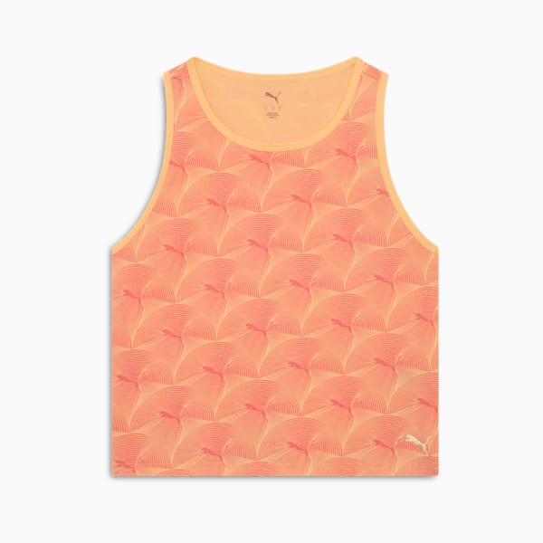 ESSENTIAL GRAPHICS Women's Patterned Tank, Peach Frost-AOP, extralarge