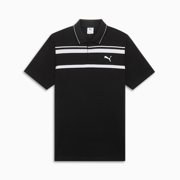 Polo ESS ELEVATED para hombre, PUMA Black, extralarge