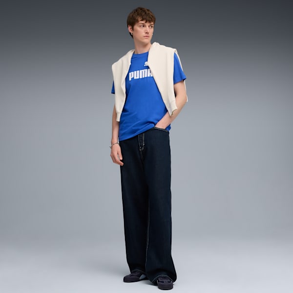 Camiseta ESS Logo No. 1 para hombre, Mountain Blue, extralarge