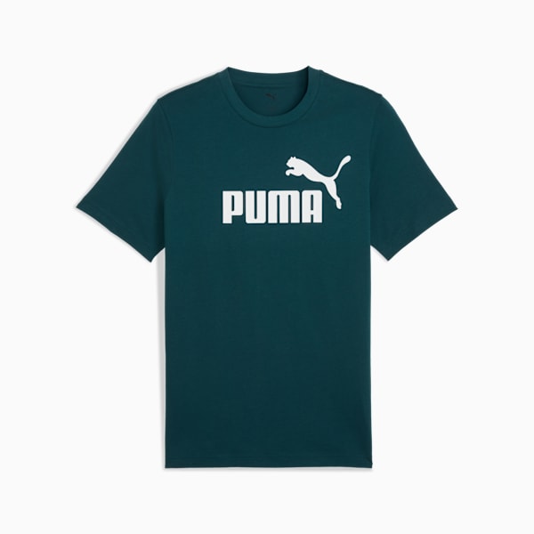 Camiseta ESS Logo No. 1 para hombre, Green Terrain, extralarge