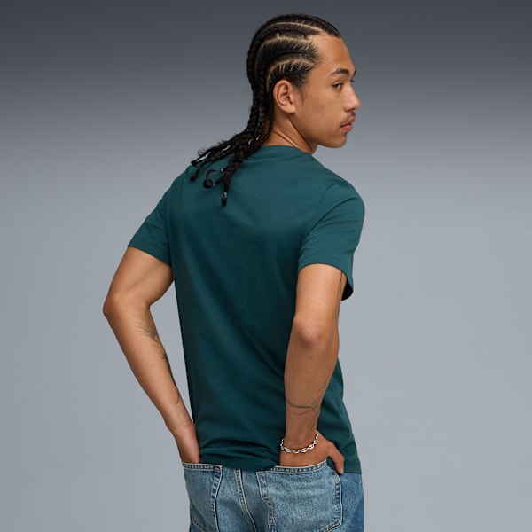 Camiseta ESS Logo No. 1 para hombre, Green Terrain, extralarge