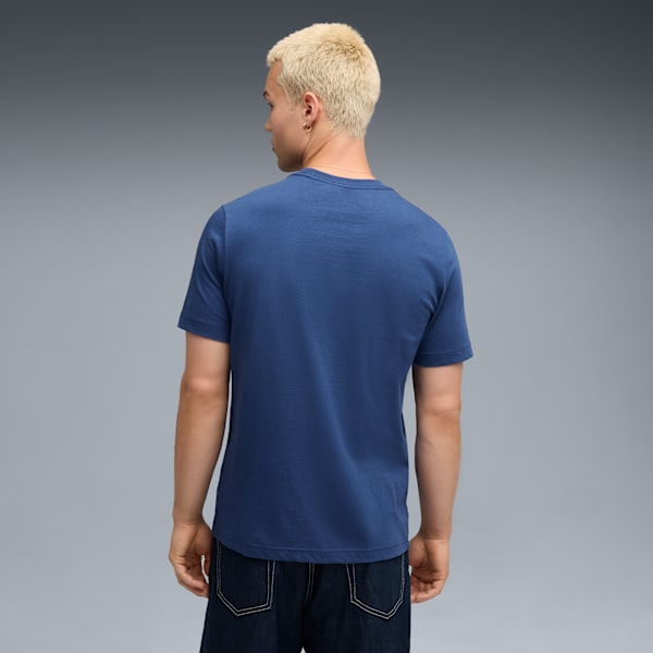 ESS No. 1 Logo Men's Tee, Dark Indigo, extralarge