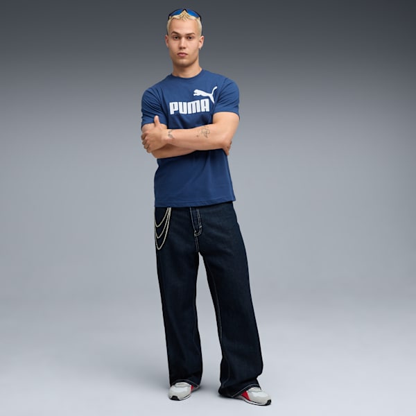 ESS No. 1 Logo Men's Tee, Dark Indigo, extralarge