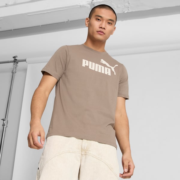 T-shirt ESS no 1 Logo Homme, Totally Taupe, extralarge