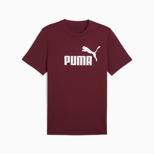 ESS No. 1 Logo Men's Tee, Ruby Shimmer, extralarge