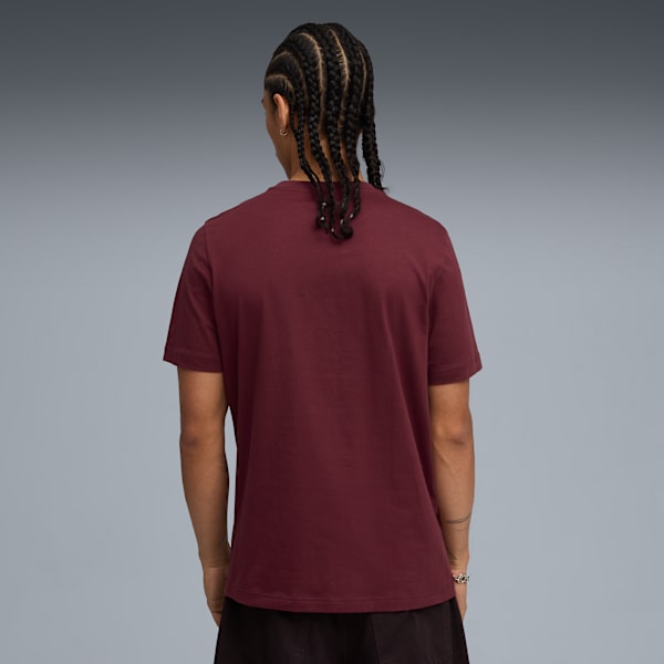 ESS No. 1 Logo Men's Tee, Ruby Shimmer, extralarge