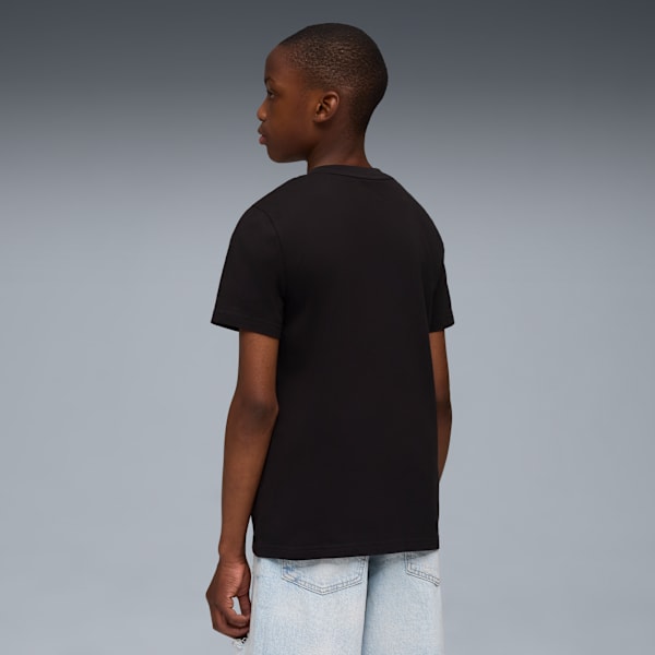 PUMA Sport Graphic Tee Youth, PUMA Black, extralarge-GBR