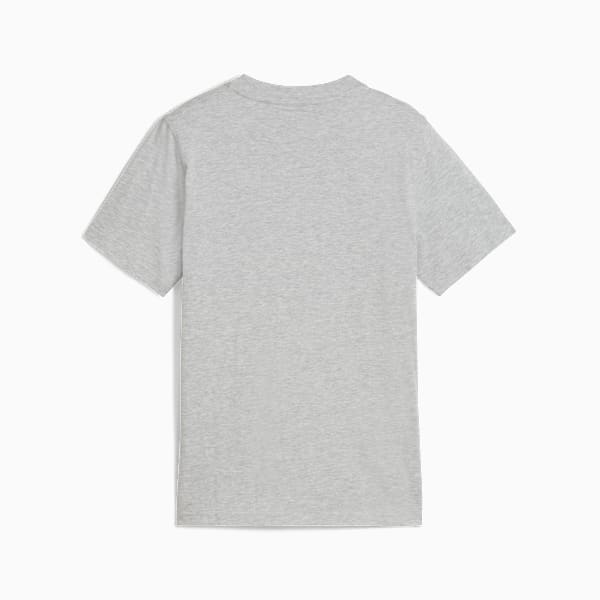 PUMA Sport Graphic Tee Youth, Light Gray Heather, extralarge-GBR