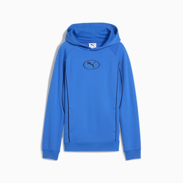 PUMA Sport Hoodie Youth, Mountain Blue, extralarge-GBR