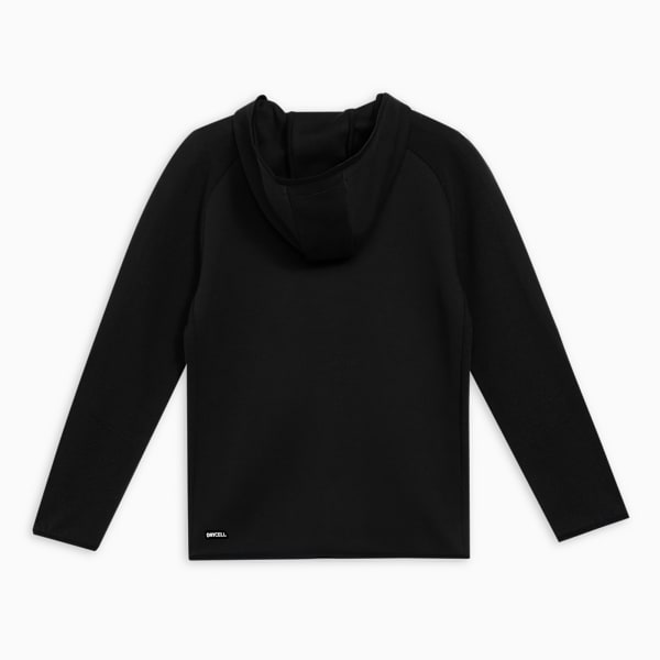 Evostripe Boys' Full-Zip Training Hoodie, PUMA Black, extralarge-IND