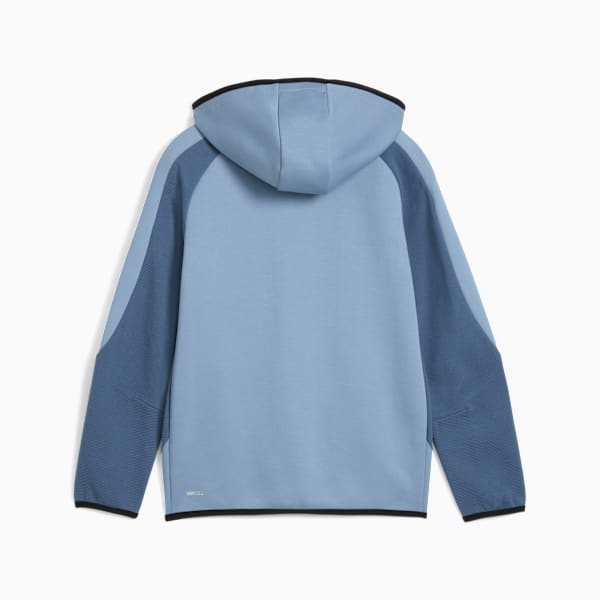Chandail à capuchon Evostripe à fermeture éclair entière Homme, Cool Blue, extralarge