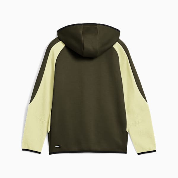Evostripe Full-Zip Hoodie Youth, Dark Olive, extralarge