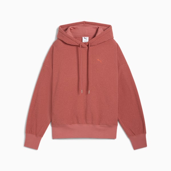 HER Oversized Women's Winterized Hoodie, Exotic Red, extralarge-IND
