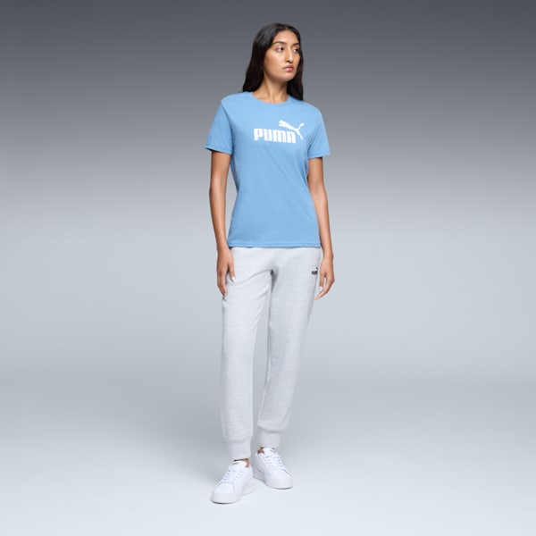 Camiseta ESS Logo No. 1 para mujer, Cool Blue, extralarge