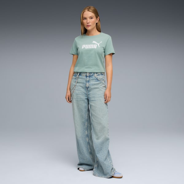 T-shirt Essentials avec logo ESS No. 1 Femme, Light Moss, extralarge
