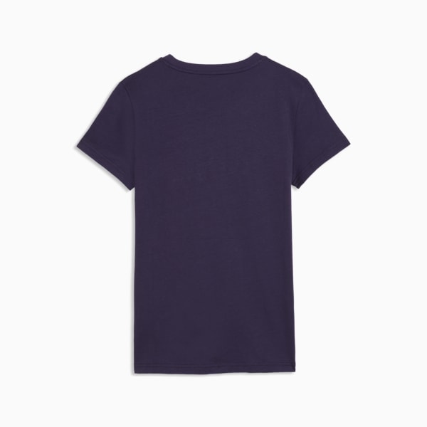 Camiseta ESS Logo No. 1 para mujer, Plum Jam, extralarge