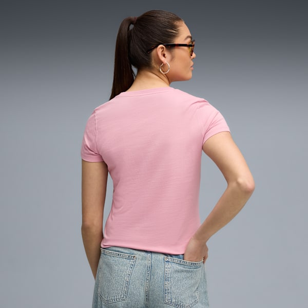 ESS No. 1 Logo Women's Tee, Poised Pink, extralarge
